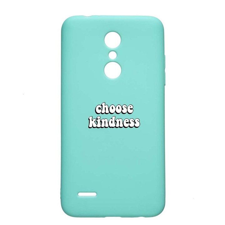 Калъф за LG K11 / K11 Plus / K10 2018, Kidness, устойчив на износване, противоплъзгащ се, премиум силикон, мента, M478