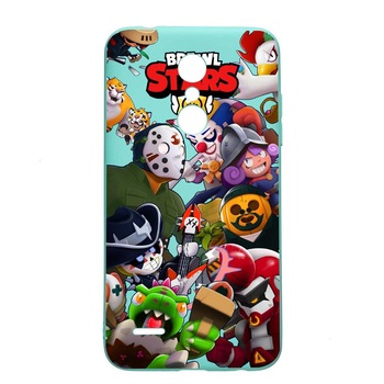 Husa LG K11 / K11 Plus / K10 2018, Brawl Star Leon, rezistenta la uzura, anti-alunecare, din silicon Premium, Mint, M646 Husa LG K11 / K11 Plus / K10 2018, Brawl Star Leon, rezistenta la uzura, anti-alunecare, din silicon Premium, Mint, M646