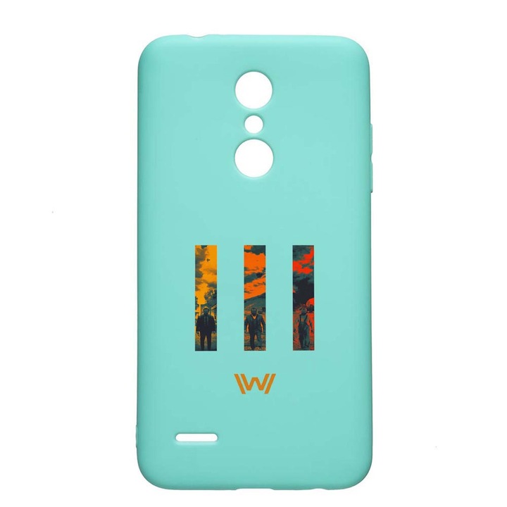 LG K11 / K11 Plus / K10 2018 Westworld Movie Устойчив на износване противоплъзгащ премиум силиконов калъф Mint M679