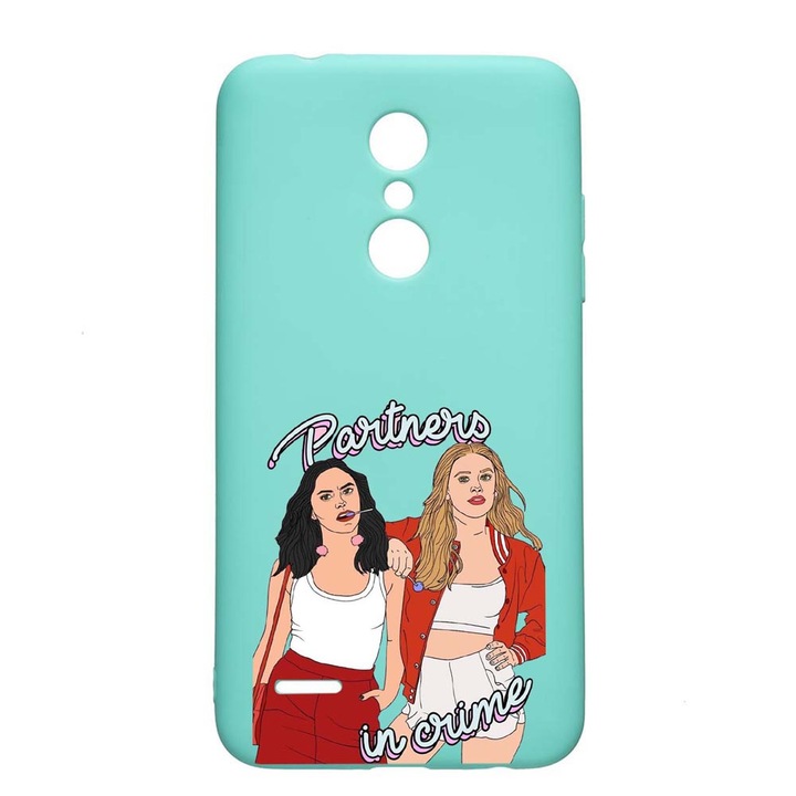 LG K11 / K11 Plus / K10 2018 Riverdale Устойчив на износване противоплъзгащ премиум силиконов калъф Mint M621