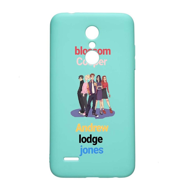 LG K11 / K11 Plus / K10 2018 Riverdale Устойчив на износване противоплъзгащ премиум силиконов калъф Mint M623