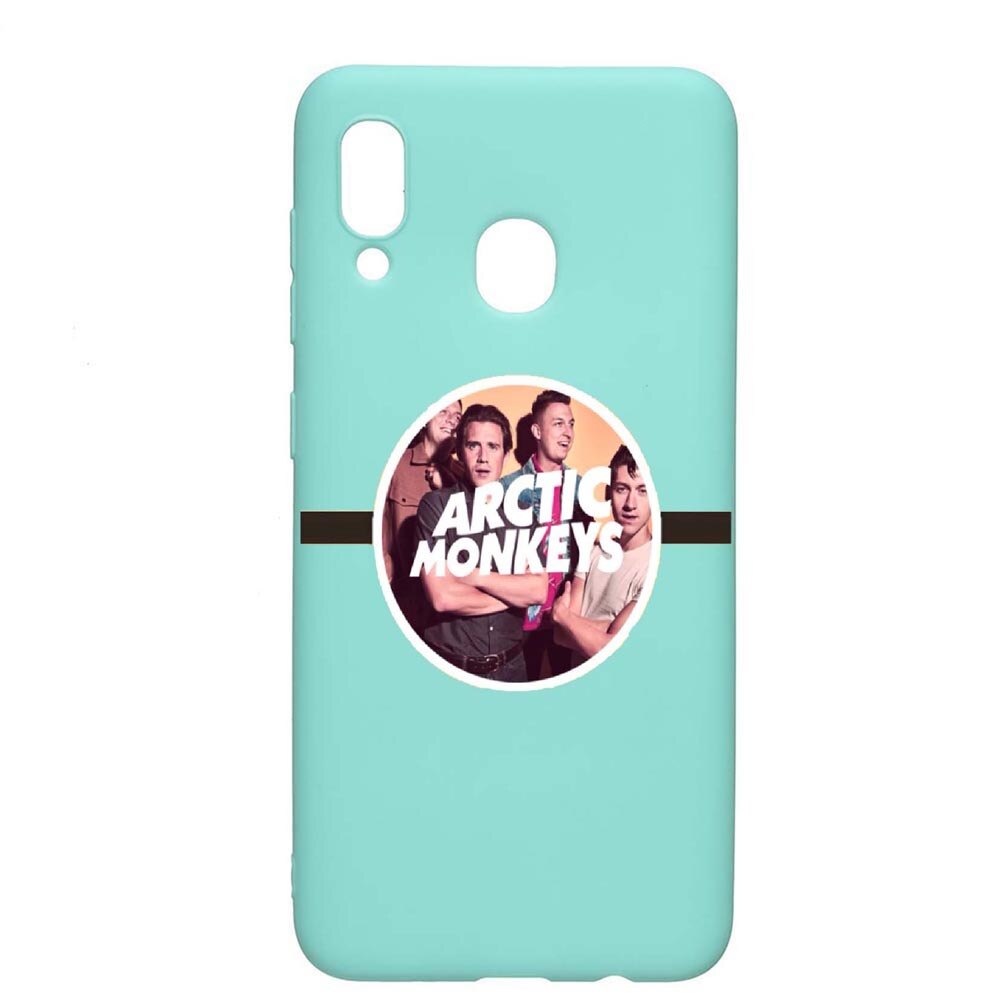 Husa Samsung Galaxy A30 / Galaxy A20, Arctic Monkey, rezistenta la uzura, anti-alunecare, din silicon Premium, Mint, M549