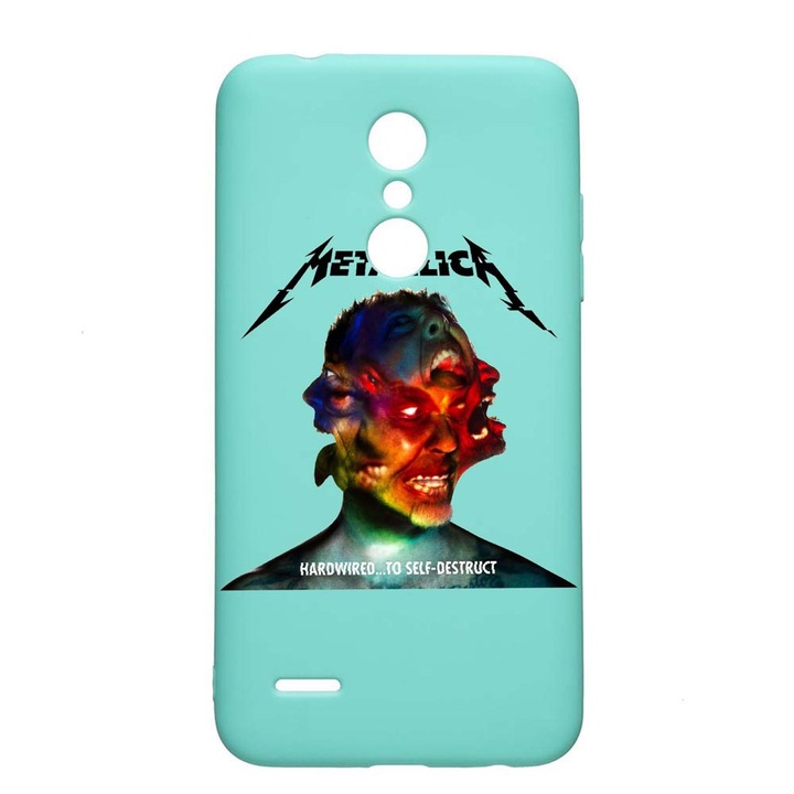 LG K11 / K11 Plus / K10 2018 Metallica Устойчив на износване противоплъзгащ премиум силиконов калъф Mint M545