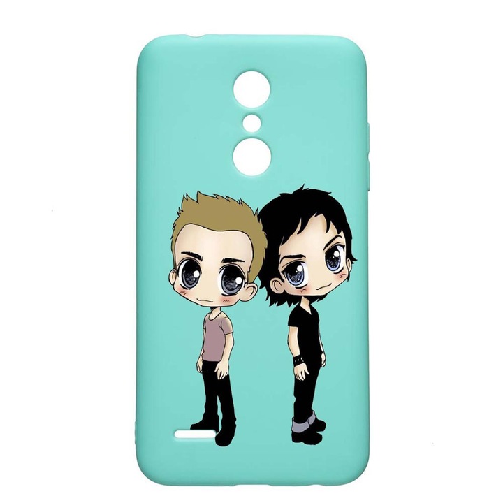 LG K11 / K11 Plus / K10 2018 Дневниците на вампира Устойчив на износване противоплъзгащ премиум силиконов калъф Mint M580