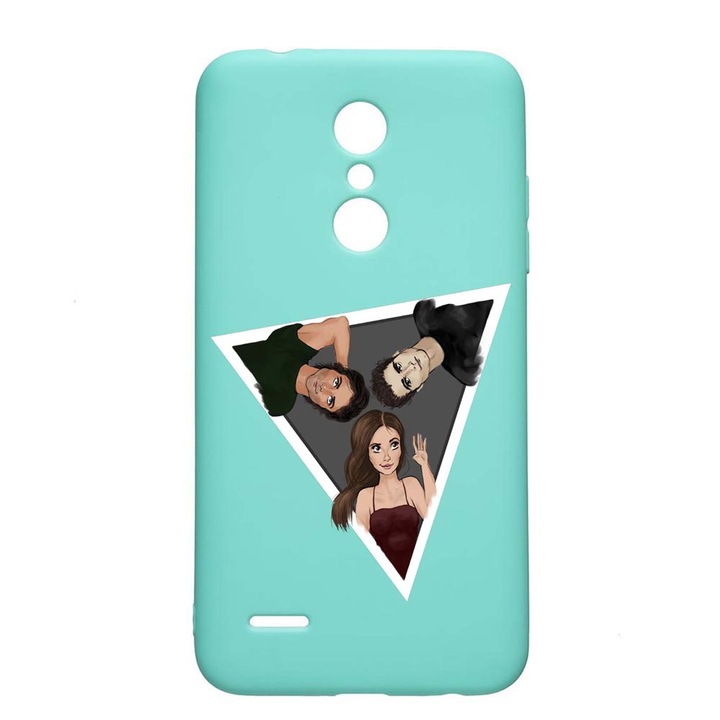 Husa LG K11 / K11 Plus / K10 2018, Vampire Diaries, rezistenta la uzura, anti-alunecare, din silicon Premium, Mint, M577