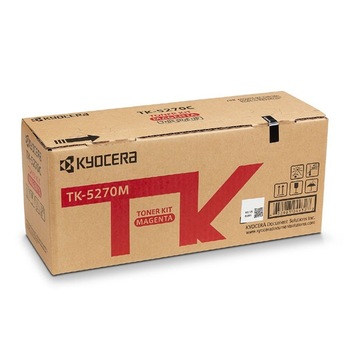 Toner Kyocera TK-5270 (TK5270M), Purpuriu Toner Kyocera TK-5270 (TK5270M), Purpuriu