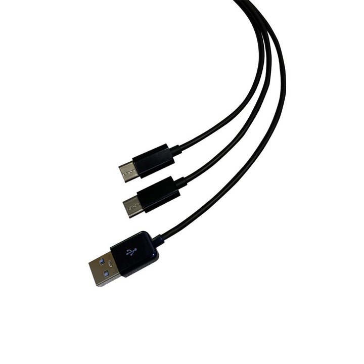 Cablu Steelplay Black Dual Play & Charge pentru Controller Xbox Series X
