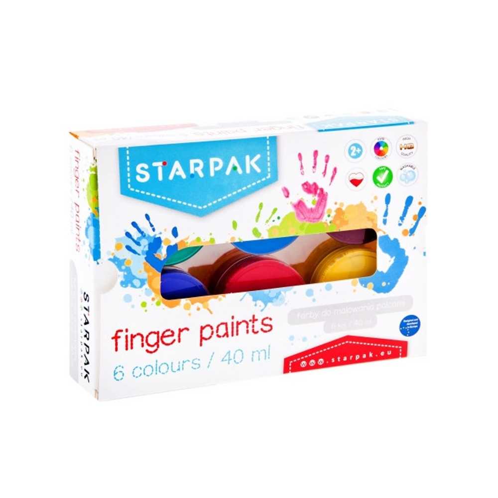 Set pentru pictura , Finger Paints, multicolor , 3 ani+