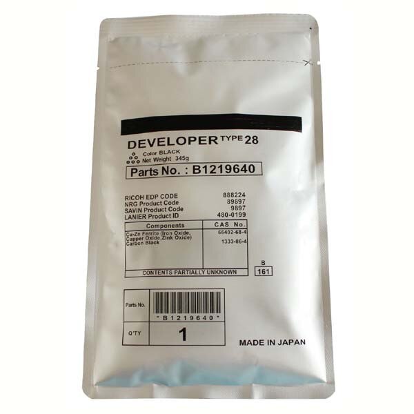 Toner Ricoh B1219640, Negru