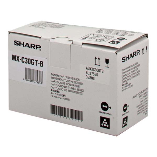 Toner Sharp MX-C30GTB, Negru