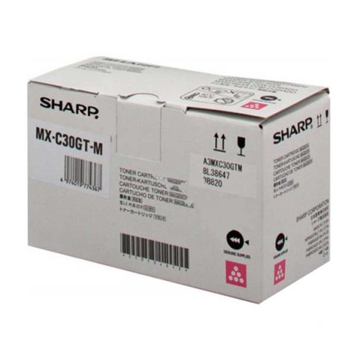 Toner Sharp MX-C30GTM, Purpuriu