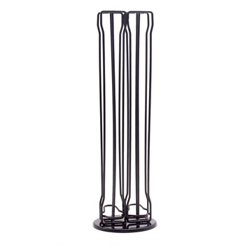 Suport rotativ 24 capsule Dolce Gusto, otel inoxidabil, side-by-side, 12 x 11.8 x 33 cm, argintiu Suport rotativ 24 capsule Dolce Gusto, otel inoxidabil, side-by-side, 12 x 11.8 x 33 cm, argintiu
