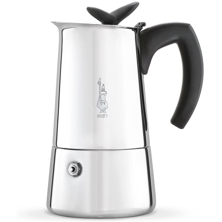 Espressor pentru aragaz Bialetti Musa Nuova, 6 cesti, 270 ml, Argintiu