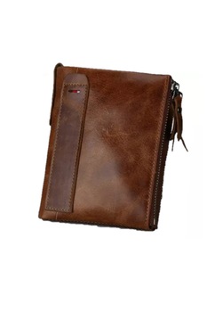 Portofel Barbati RFID, din piele naturala, Maro Portofel Barbati RFID, din piele naturala, Maro