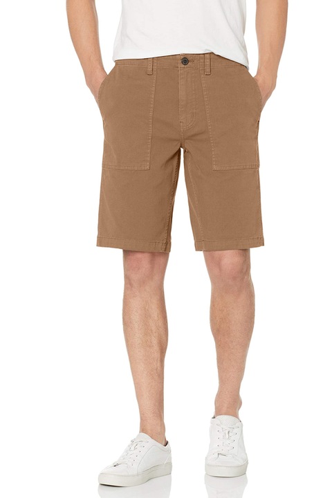 Pantaloni scurti barbati, JUP, Bumbac, Bej inchis, 32