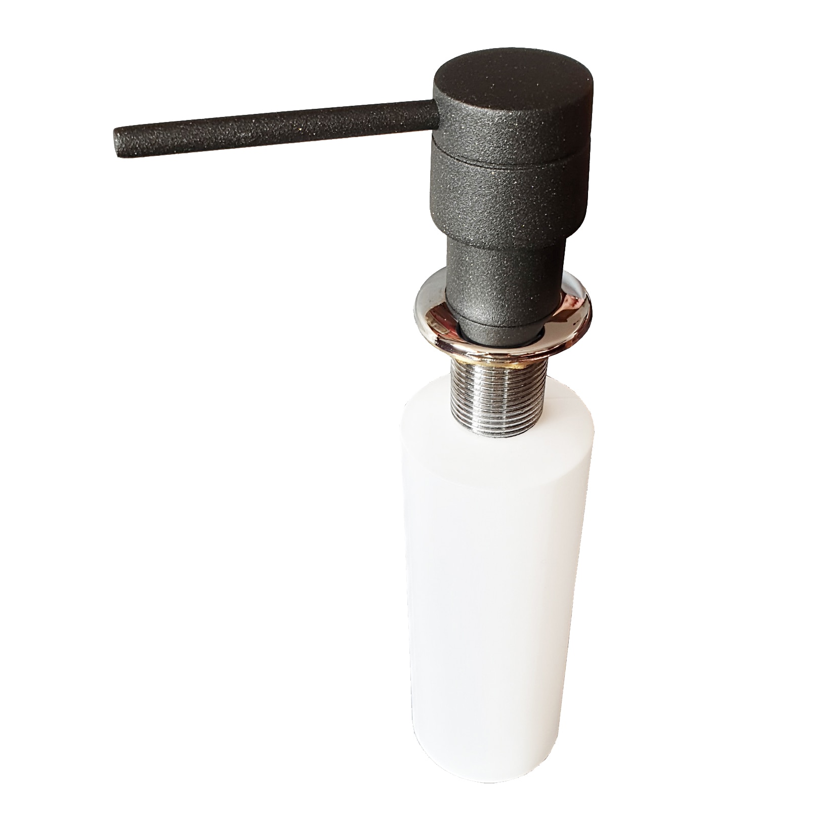 Dozator / dispenser detergent CookingAid negru 280ml pentru chiuveta sau blat