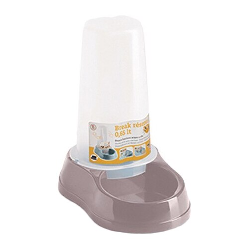 Hranitor-Adapator pentru caini Stefanplast Break Roz, 0.65 L