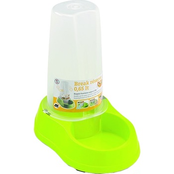 Hranitor-Adapator pentru caini Stefanplast Break, Lime/ Green, 0.65 L Hranitor-Adapator pentru caini Stefanplast Break, Lime/ Green, 0.65 L