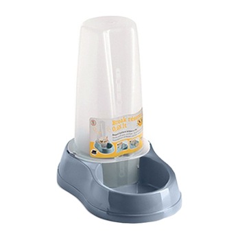 Hranitor-Adapator pentru caini Stefanplast Break, Blue, 0.65 L Hranitor-Adapator pentru caini Stefanplast Break, Blue, 0.65 L