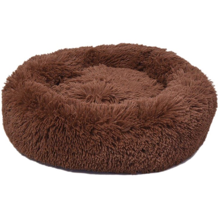 Легло за кучета и котки 4Dog Deluxe Ponchik S, Кафяв, 50x9 см