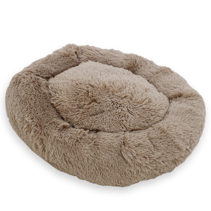 Легло за кучета и котки 4Dog Deluxe Ponchik S, Кафяв, 65x9.5 см