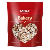 Recompense pentru caini Mera Biscuiti Mini Rulouri Pui, Vita si peste, 1 Kg