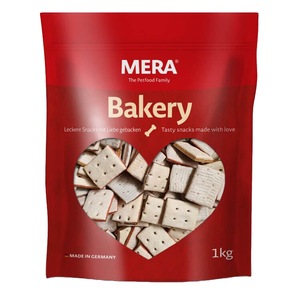 Recompense pentru caini Mera Biscuiti Sandwich, Pui, Vita si Peste, 1 Kg