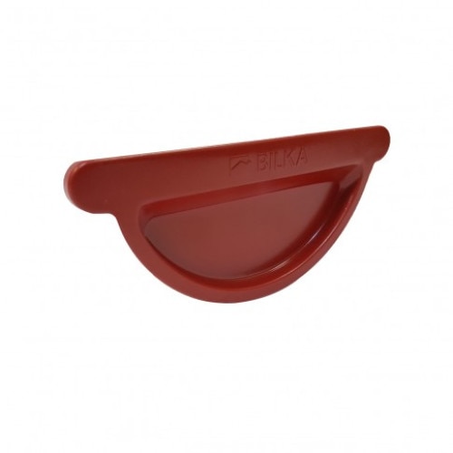 Capac jgheab 125 Rosu inchis Ral 3009