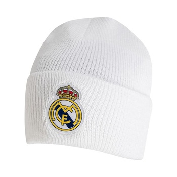 Caciula Adidas Real Madrid FR9745, Barbati, Alb, Marime universala Caciula Adidas Real Madrid FR9745, Barbati, Alb, Marime universala