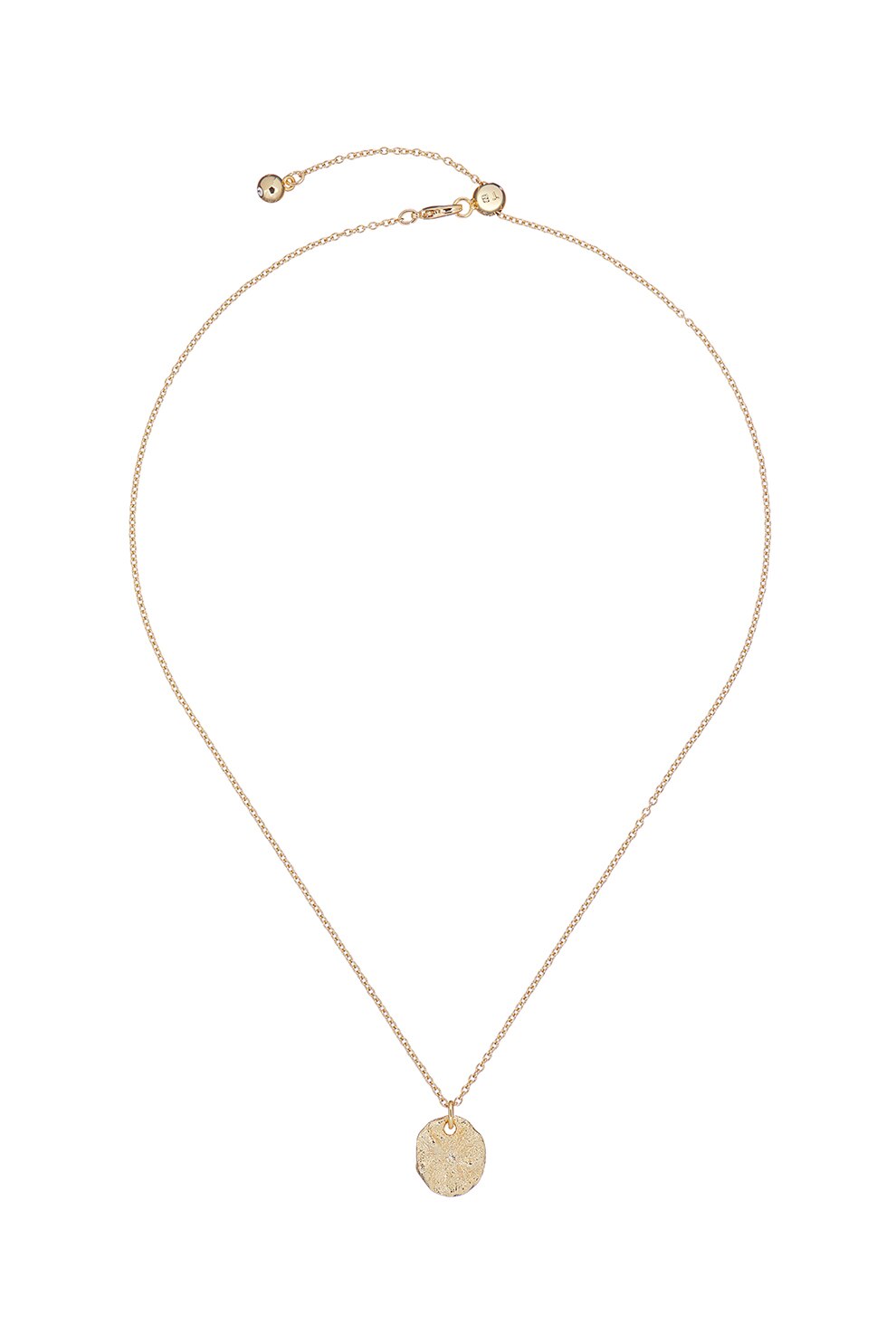 Ted Baker, Colier cu pandantiv in forma de roca, Auriu