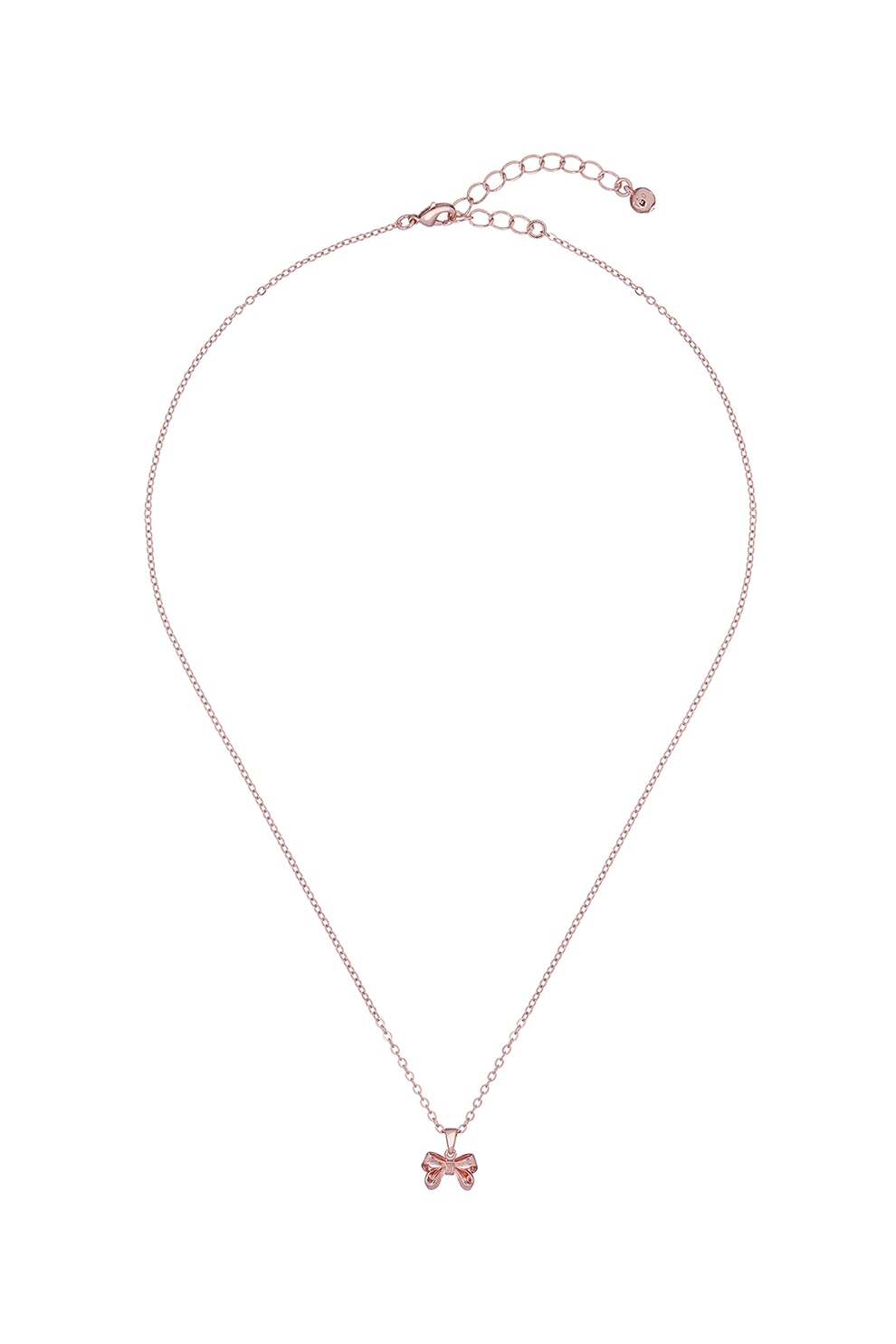 Ted Baker, Colier cu pandantiv in forma de funda, Auriu rose