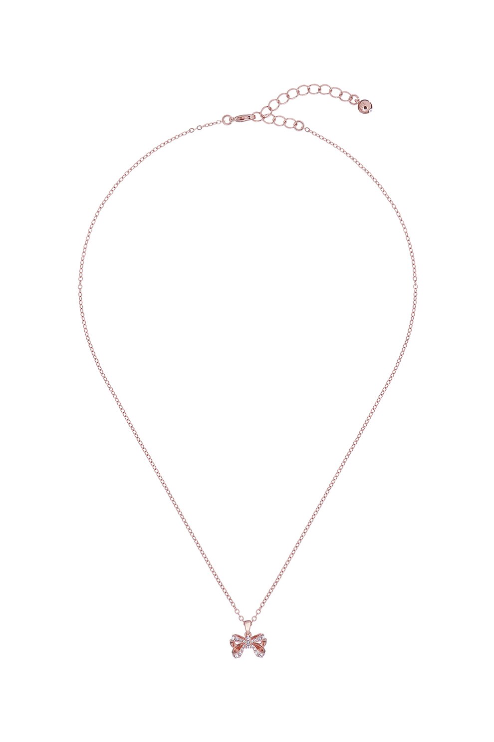 Ted Baker, Colier cu cristale , Auriu rose