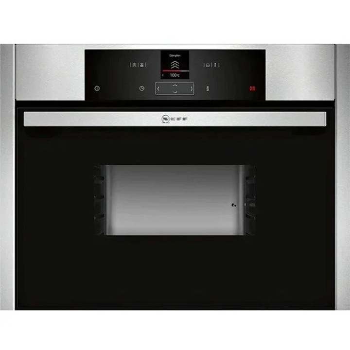 Cuptor incorporabil NEFF C15DR00N0, Abur, 38 l, 4 functii, Inox-Negru