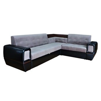 Coltar Alexandra, Mobila Domnel, cu lada de depozitare, extensibil, 308x228 cm, colt interschimbabil stanga-dreapta, Veronika 4 B111, STG Coltar Alexandra, Mobila Domnel, cu lada de depozitare, extensibil, 308x228 cm, colt interschimbabil stanga-dreapta, Veronika 4 B111, STG