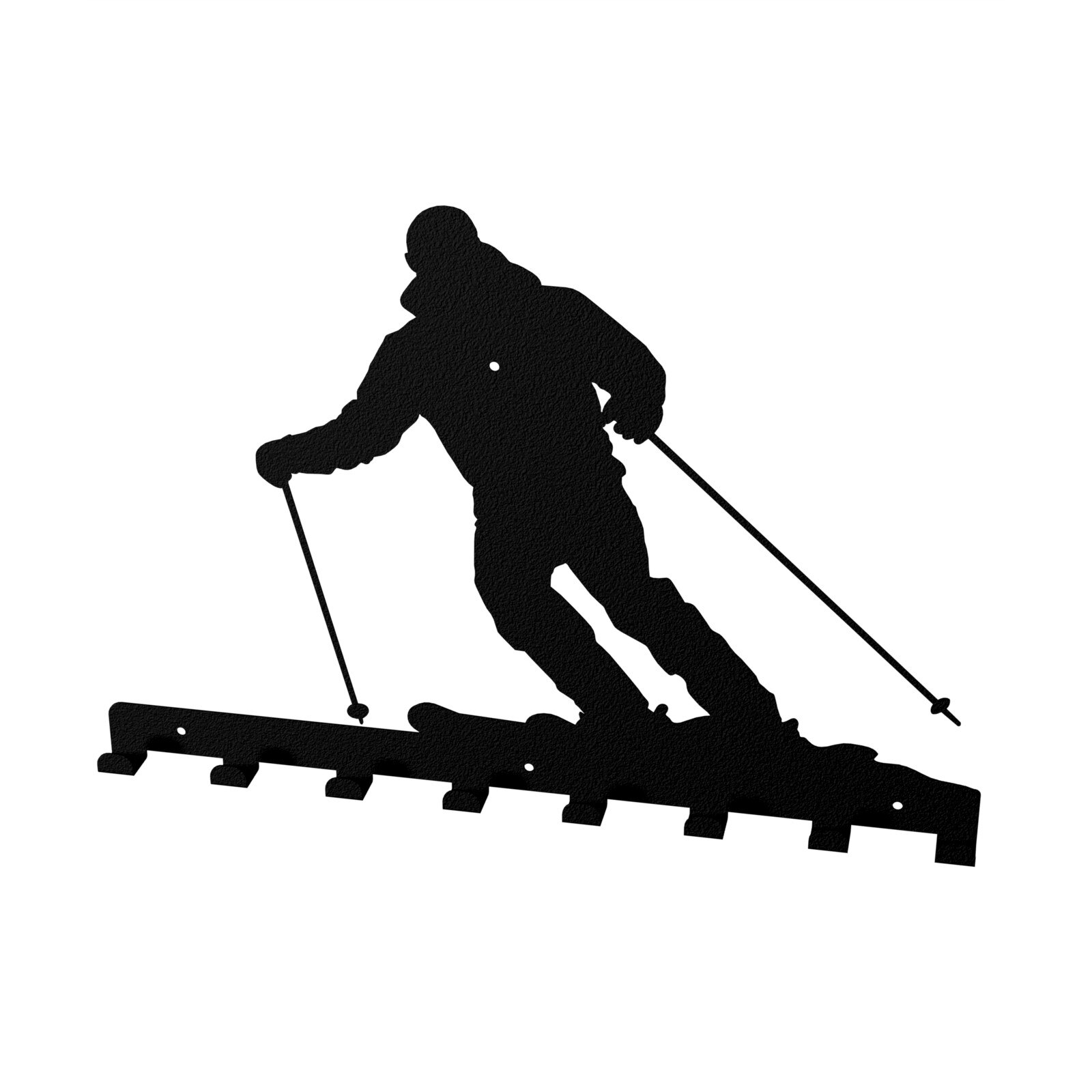 Cuier metalic Schior - model 4228 Negru