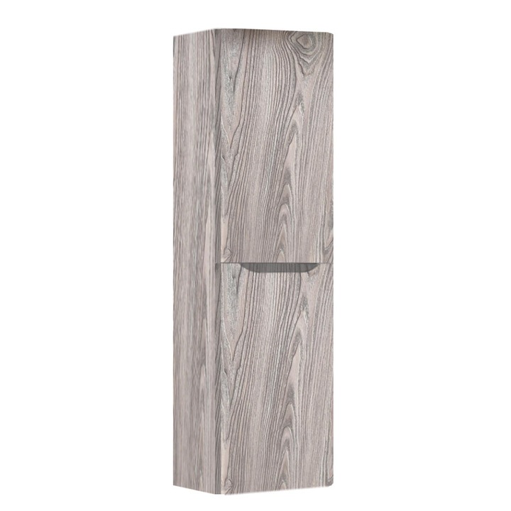 Dulap de baie suspendat Jako, 120 cm inaltime, culoare lemn texturat