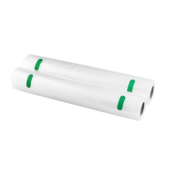 Set 2 role din plastic pentru aparat de vidat alimente, 28 x 300 cm, compatibile ETA 1762, 2762, 4762 Set 2 role din plastic pentru aparat de vidat alimente, 28 x 300 cm, compatibile ETA 1762, 2762, 4762