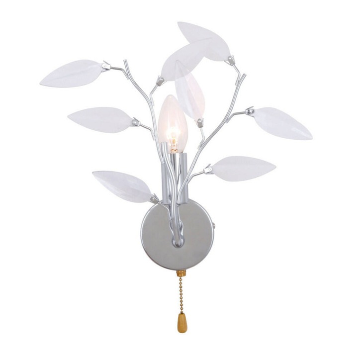 Globo VIDA 63160-1W fali lámpa kapcsolóval króm fém 1 * E14 max. 40 W E14 1 db IP20