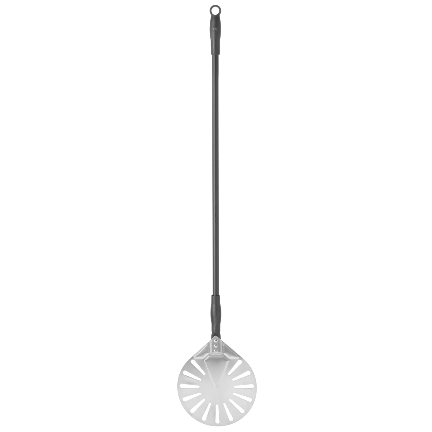 Paleta pentru pizza, rotunda, Inox, perforata, Hendi, 1200x230 mm, Argintiu