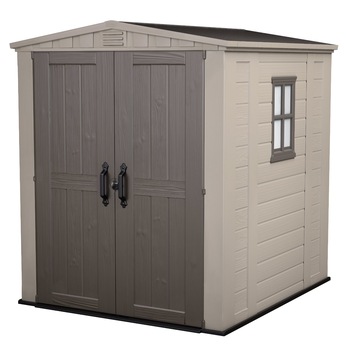 Casuta pentru unelte Curver Factor, 2 usi, bej, 178 x 195.5 x 208 cm Casuta pentru unelte Curver Factor, 2 usi, bej, 178 x 195.5 x 208 cm