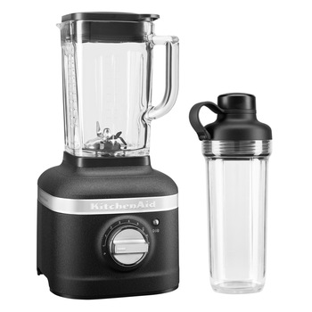 Blender Artisan K400 1,4 L, 1200 W, cu recipient 0,5 l, Cast Iron Black - KitchenAid Blender Artisan K400 1,4 L, 1200 W, cu recipient 0,5 l, Cast Iron Black - KitchenAid