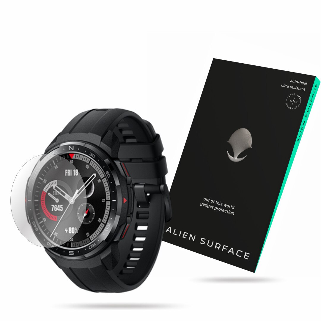 Folie Alien Surface, Honor Watch GS Pro, set protectie ecran 1+2 Rezerve