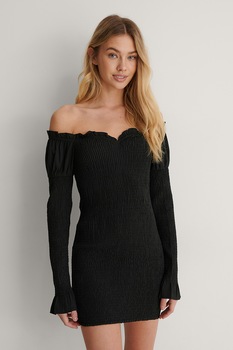 na-kd rochie cu decolteu pe umeri si fronseuri negru imagen 31_0_
0