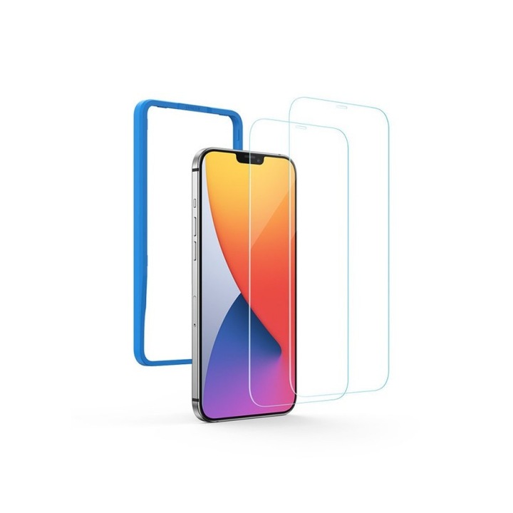 Протектор Ugreen, Съвместим с iPhone 12 Pro Max, Прозрачен, 2 броя