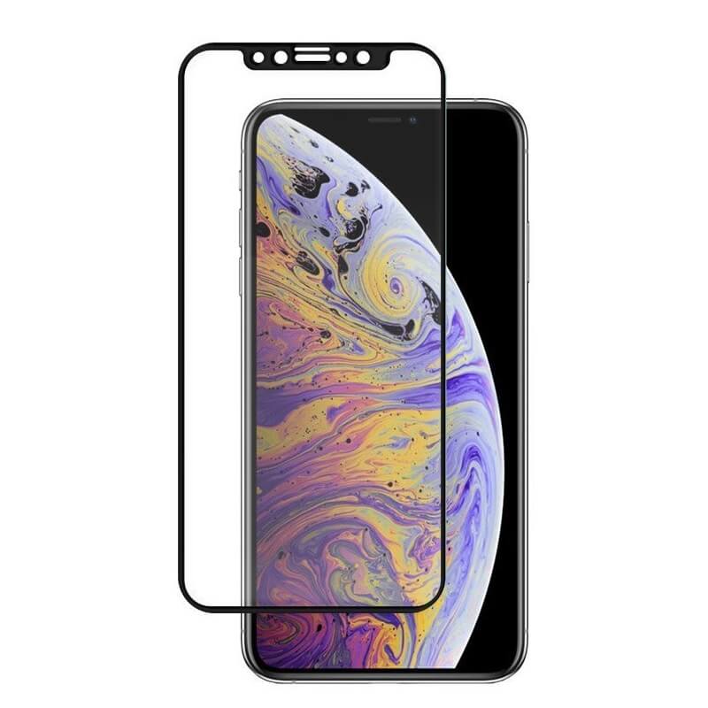 Folie pentru iPhone 12 Pro Max, Full Screen, Wozinsky Nano Flexi Glass, Negru