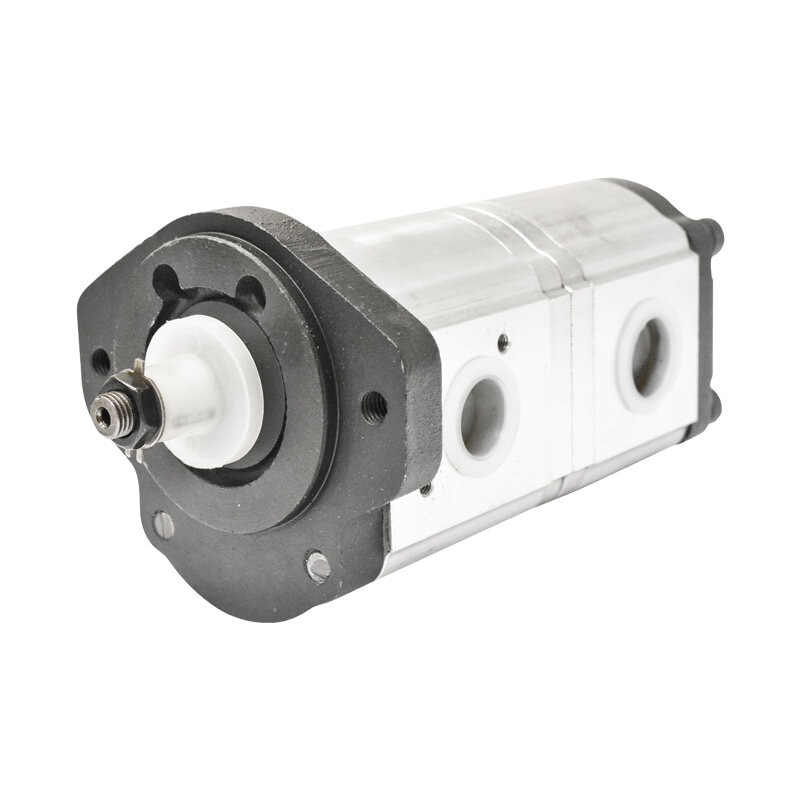 Pompa hidraulica dubla John Deere sens pe stanga RE197623