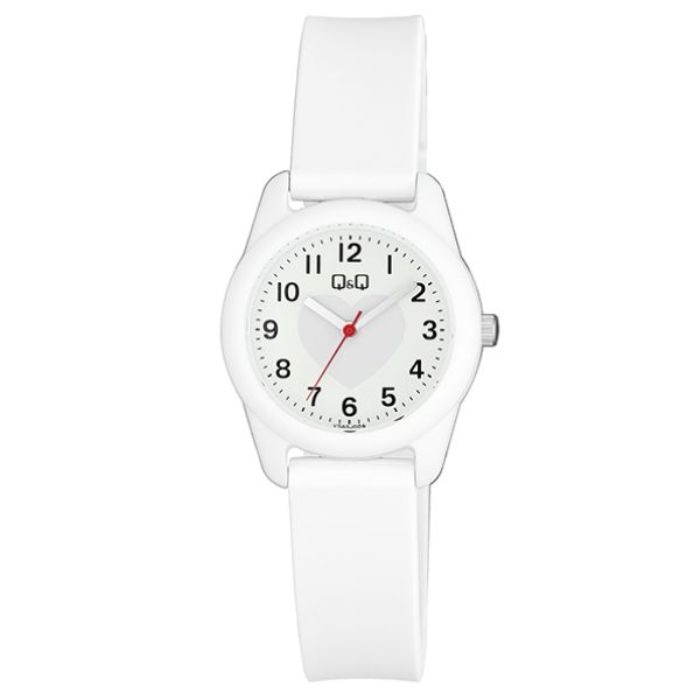Ceas copii Q&Q VS65J006Y White Heart