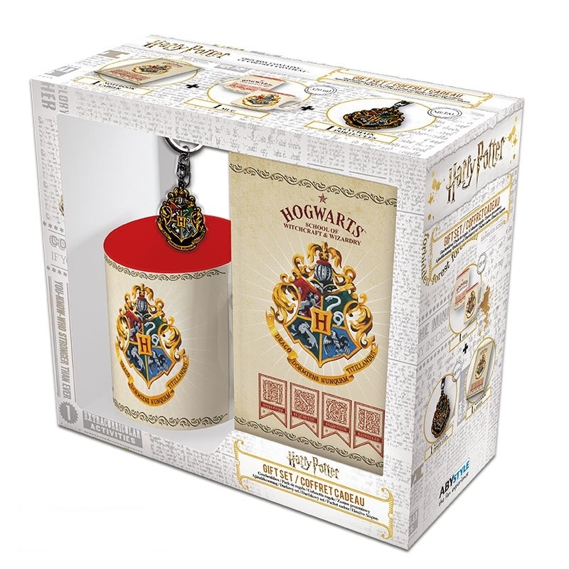 Set Cana - Harry Potter Hogwarts, Portelan, 320 ml, Alb