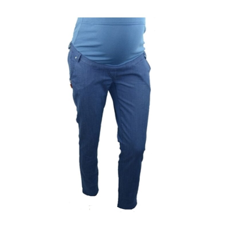 Blugi pentru gravide Mini Junior DE4B, Bleumarin, S