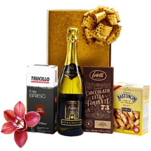 Cos cadou Gold&Chic, GourmetGift, 1100g